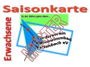 Saisonkarte Erwachsene