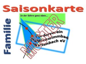 Saisonkarte Familie